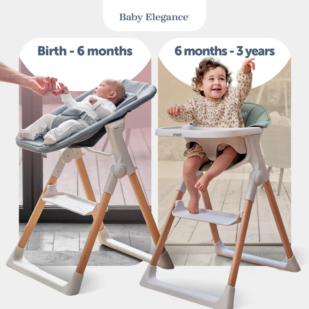 Mash High Chair Bundle Baby Elegance