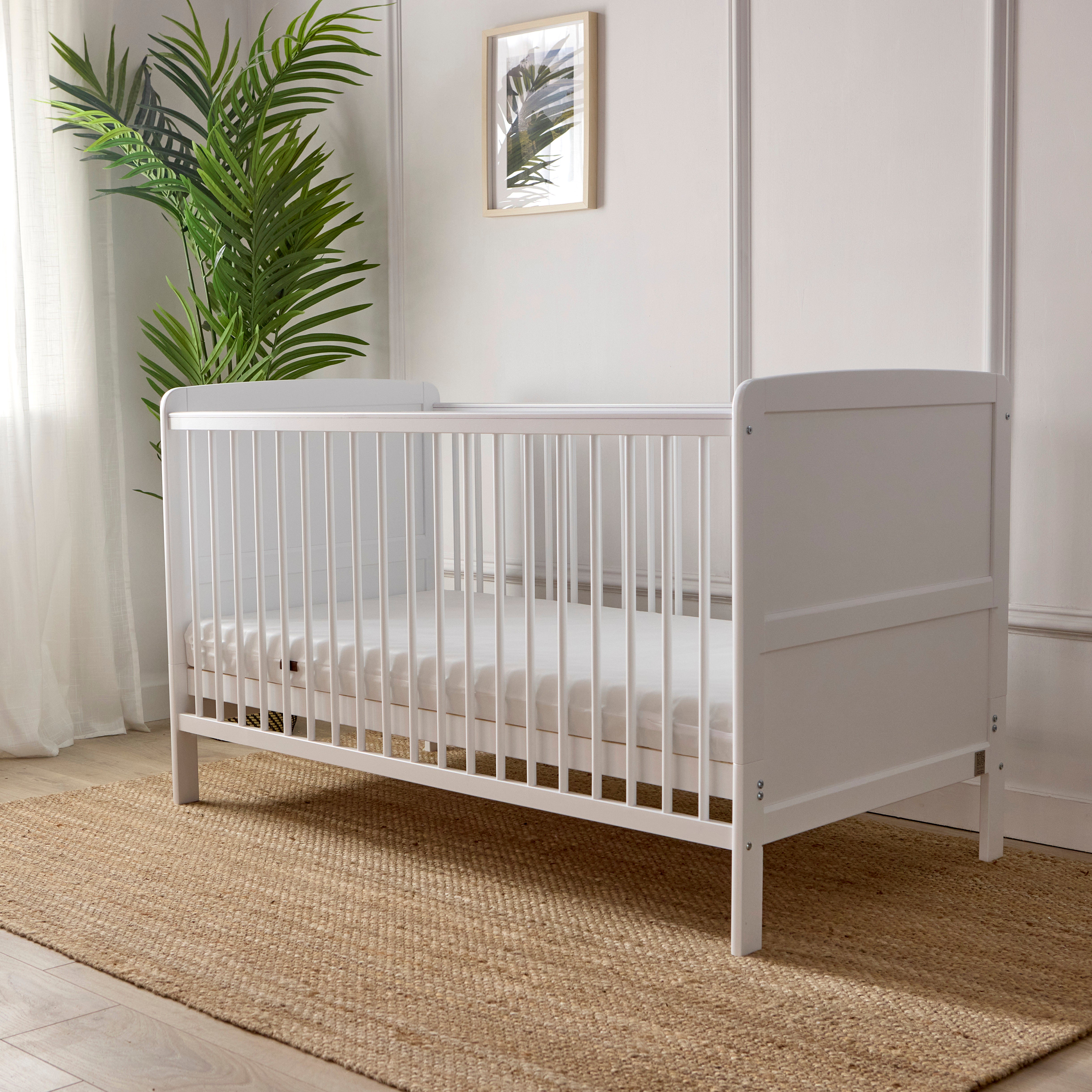 Travis Cot Bed White