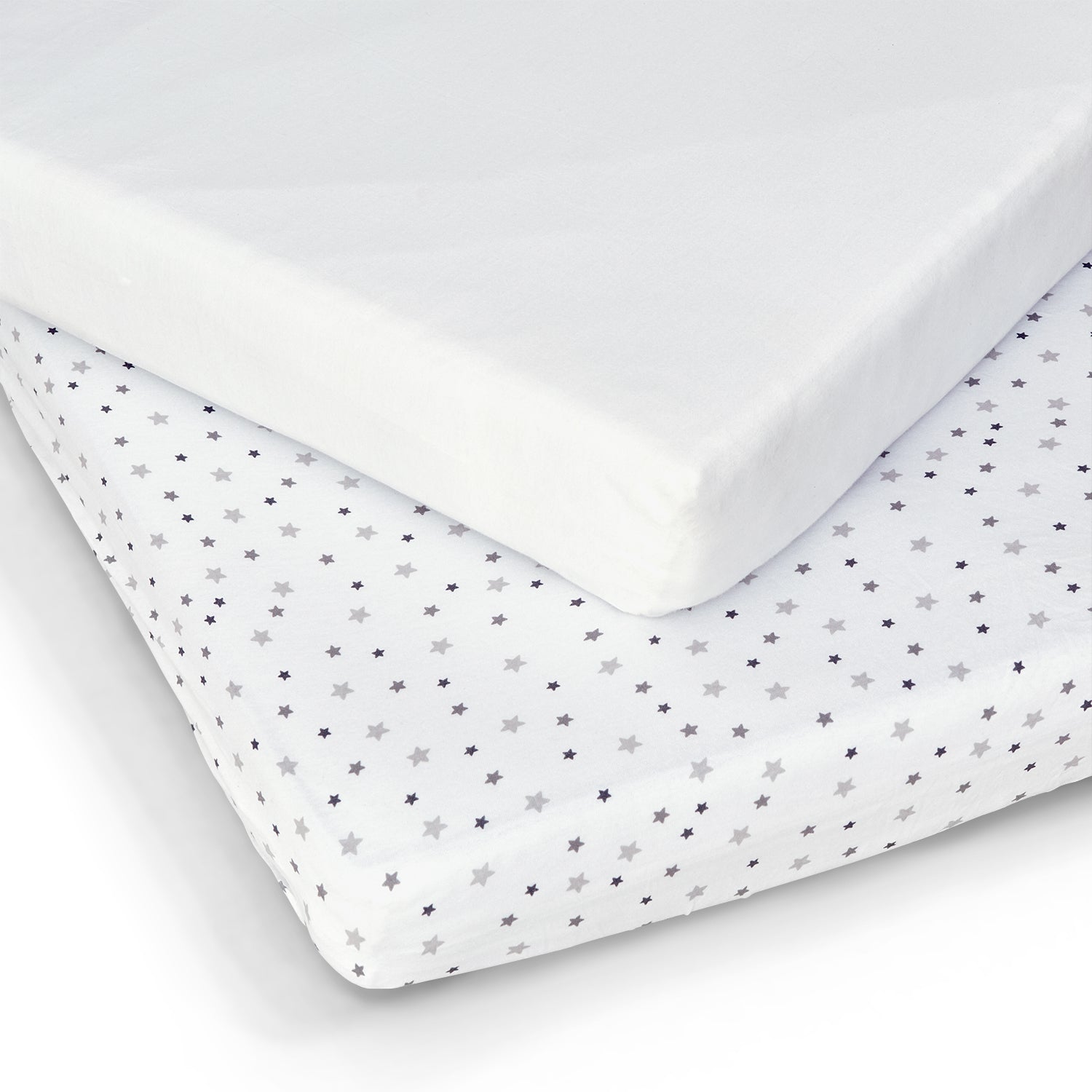 Crib Sheets - 45 x 90cm - 2-Pack