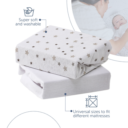 2 Pack Sheets - Crib