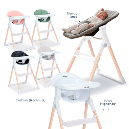 Mash High Chair Bundle