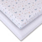 2 Pack Jersey Sheets  Under the Sea - Cot - 60 x 120cm