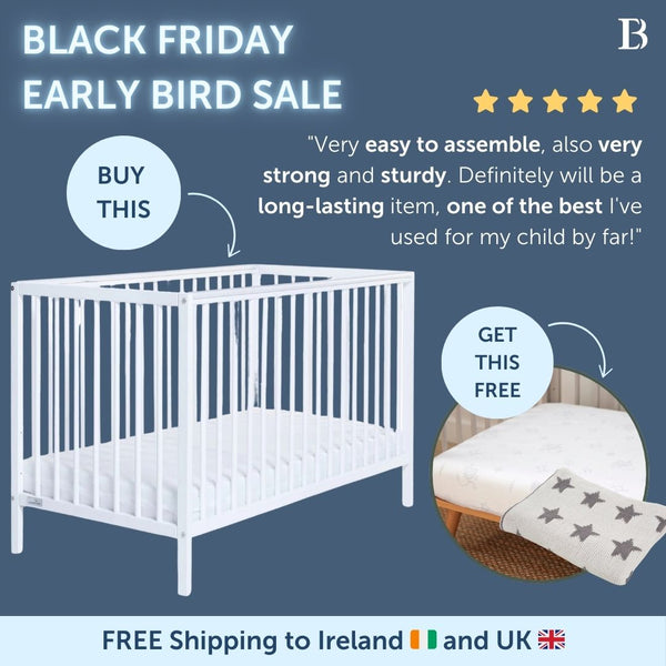 Baby Cot Buy a White Cot or Cot for Baby Online Baby Elegance