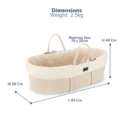 Moses Basket and Stand Set