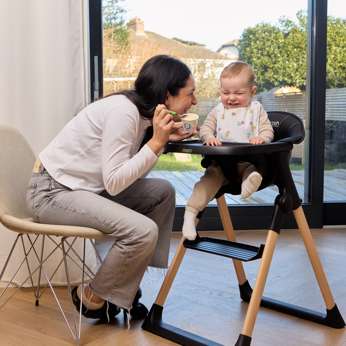 Mash High Chair Bundle - Black