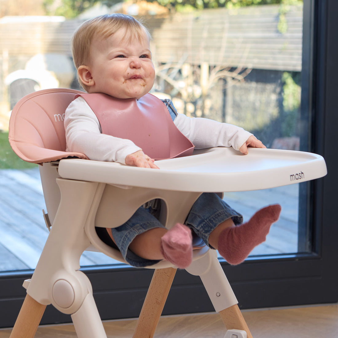 Mash High Chair Bundle - White