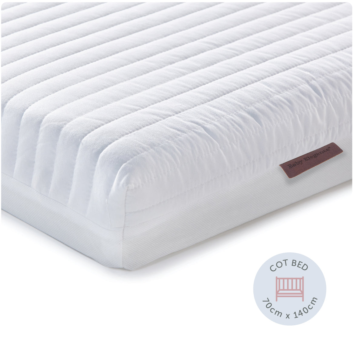 Cot Bed Mattress - Micro - 70 x 140 x 10cm