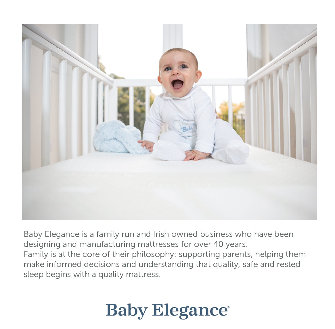 Baby elegance micro fibre cot 2024 bed mattress