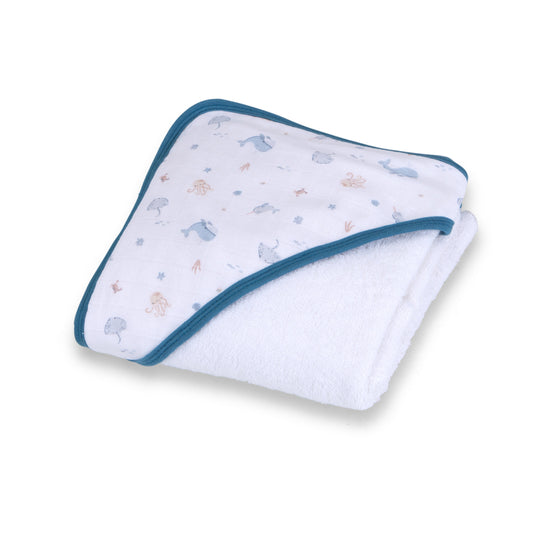 Hooded Towel 
2pc - 90 x 90cm
Under the Sea