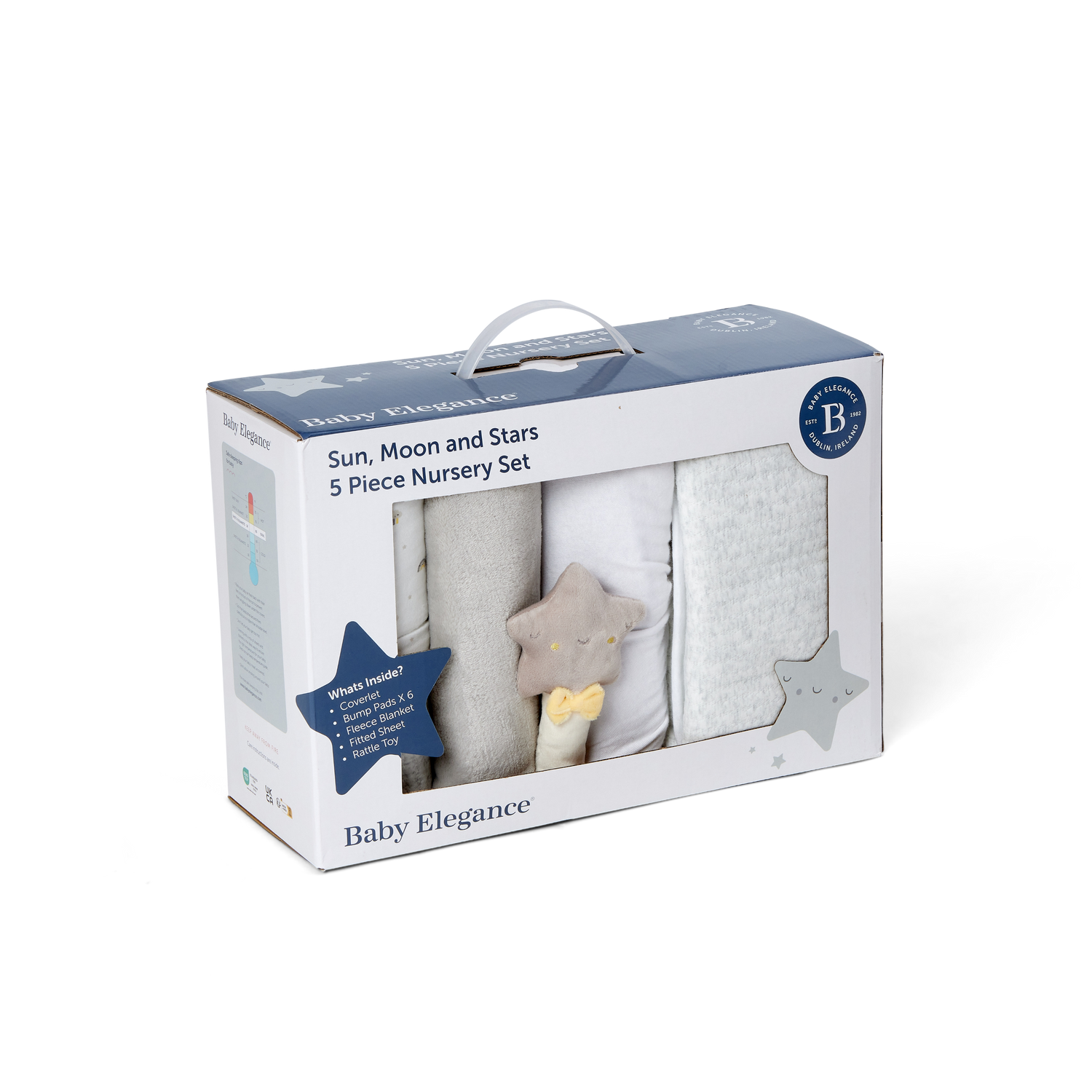 Moon and clearance stars baby bedding