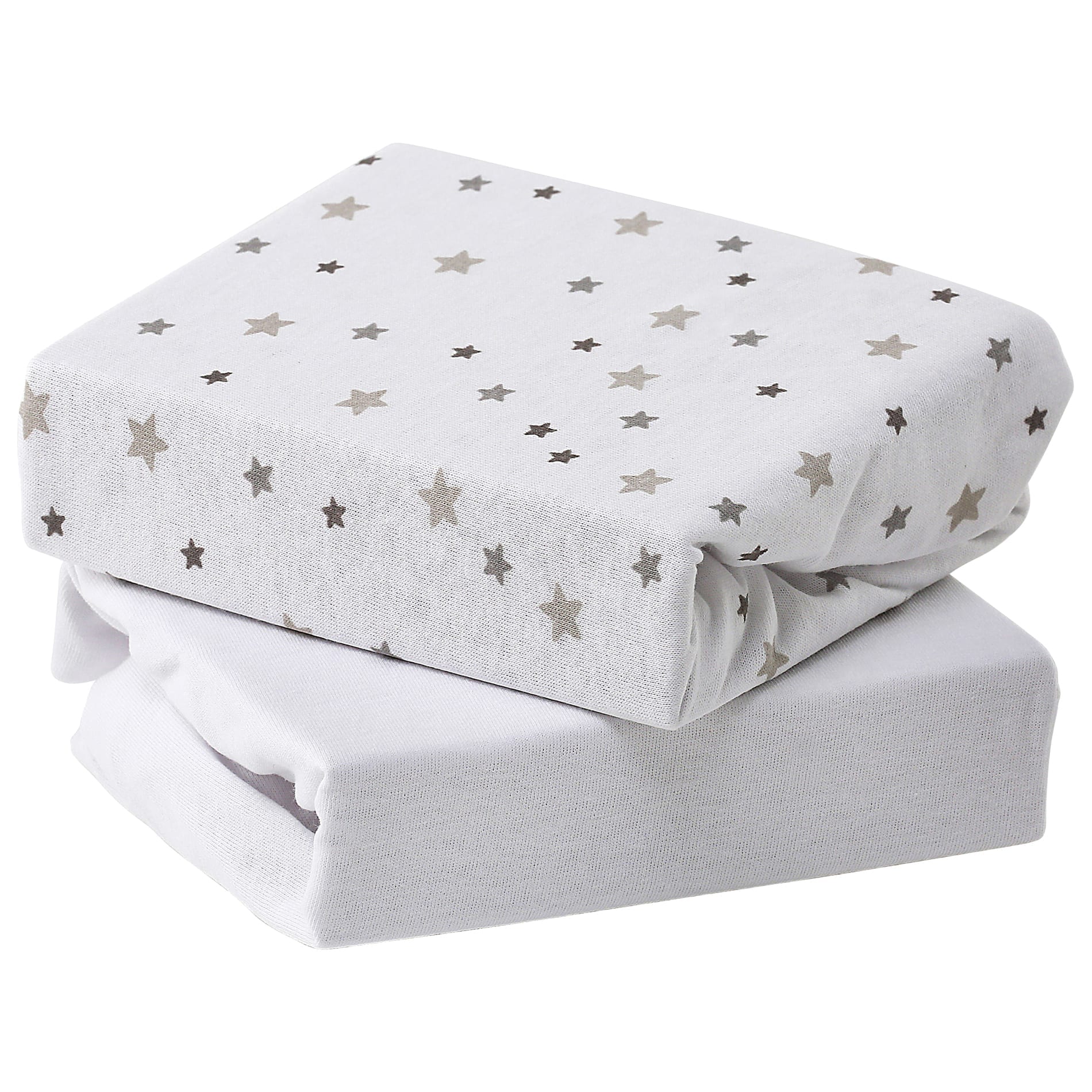 Moses Basket Sheets - 2-Pack