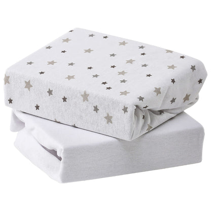 2 Pack Cot Sheets - 60 x 120cm
