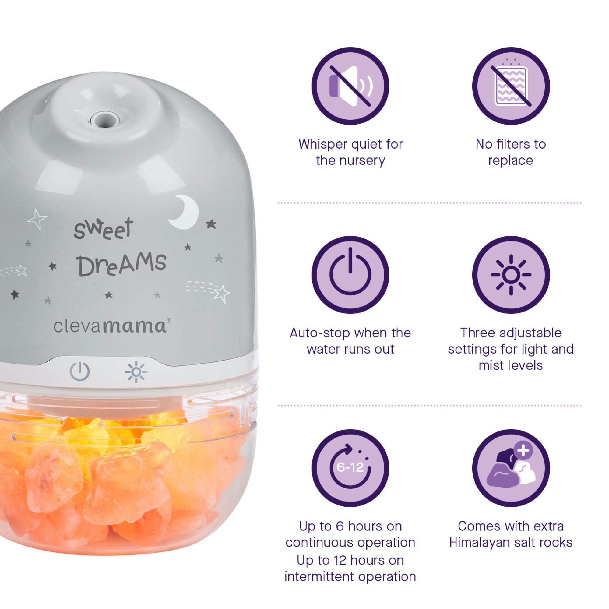 Himalayan salt lamp 2024 in baby room