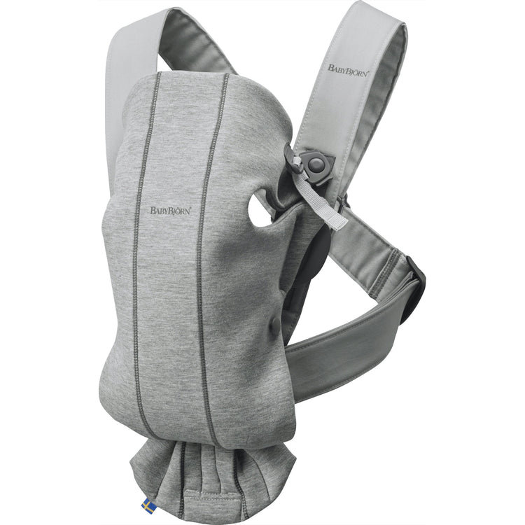 Baby Carrier Mini - Light grey, 3D Jersey