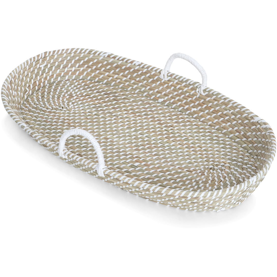 Sea-Grass Baby Changing Basket