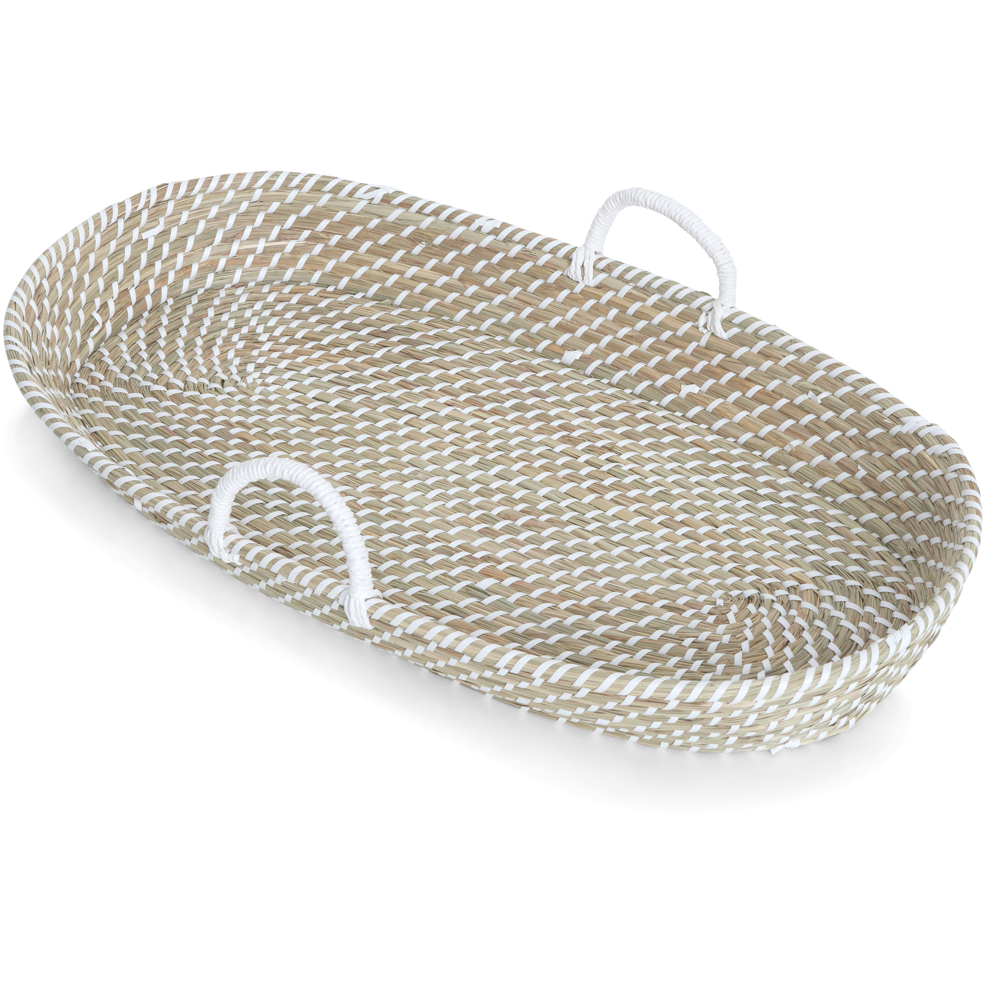 Sea-Grass Baby Changing Basket